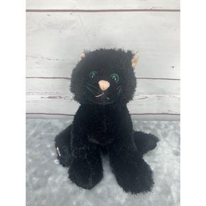 Webkinz Ganz Halloween Black Cat‎ no code green eye